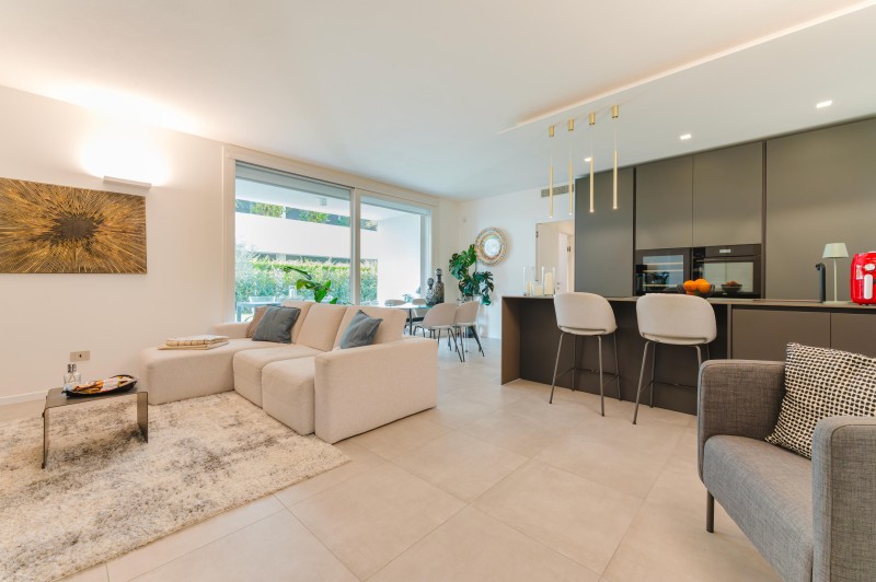 Vigonza località San Vito. Appartamento piano terra con giardino di mq. 170