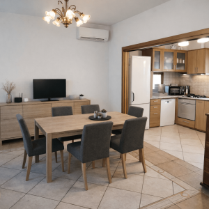 Le immagini presentano un allestimento di home staging virtuale.