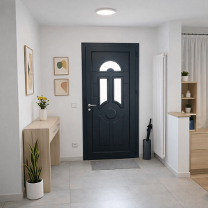 Le immagini presentano un allestimento di home staging virtuale.