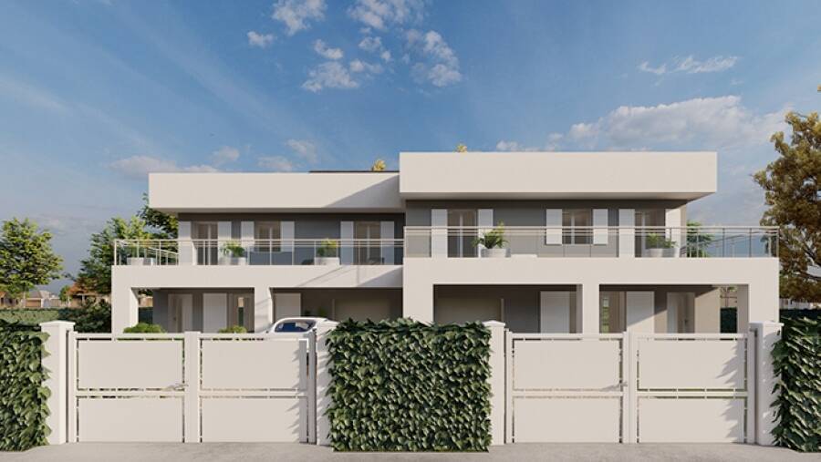 S. Ignazio, di nuova costruzione, casa con giardino di mq. 300 - Grimaldi Padova